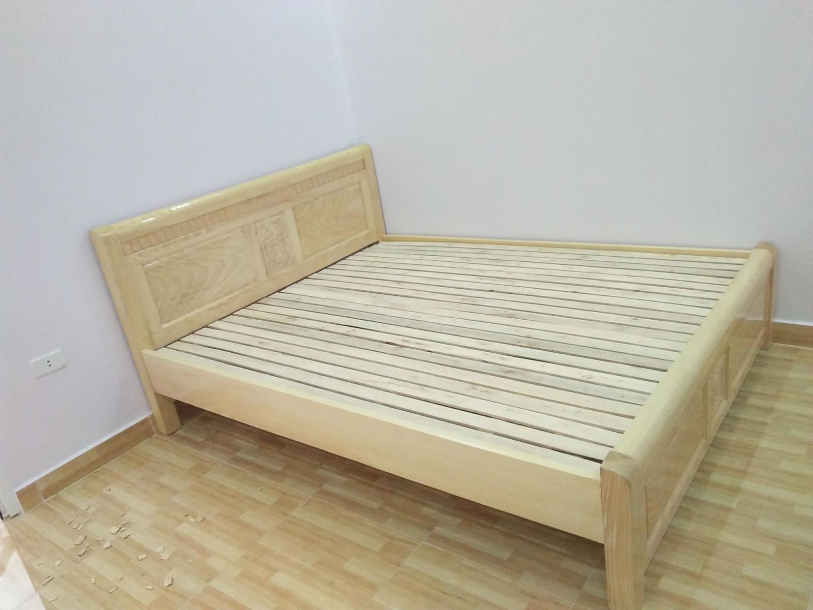 Giuờng Gỗ Sồi Nga ( 1m2  * 1m9 )